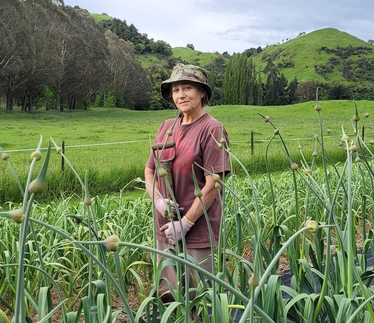 Rita and her trusty fork